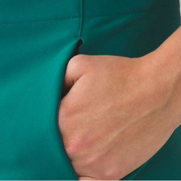 💚💙Cute Lululemon Teal Emerald Green Pencil Skirt So Comfy! - Picture 11 of 13